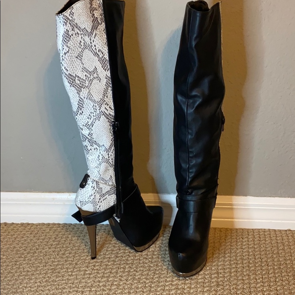 Knee high boots